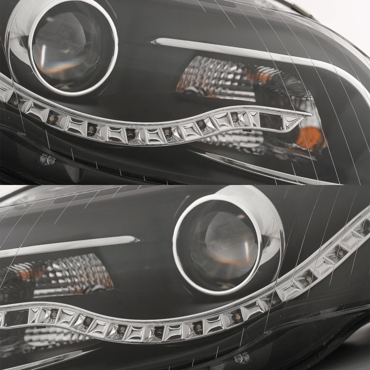 LED Scheinwerfer Set ür Audi A4 B7 + 8H schwarz 11.2004-03.2008
