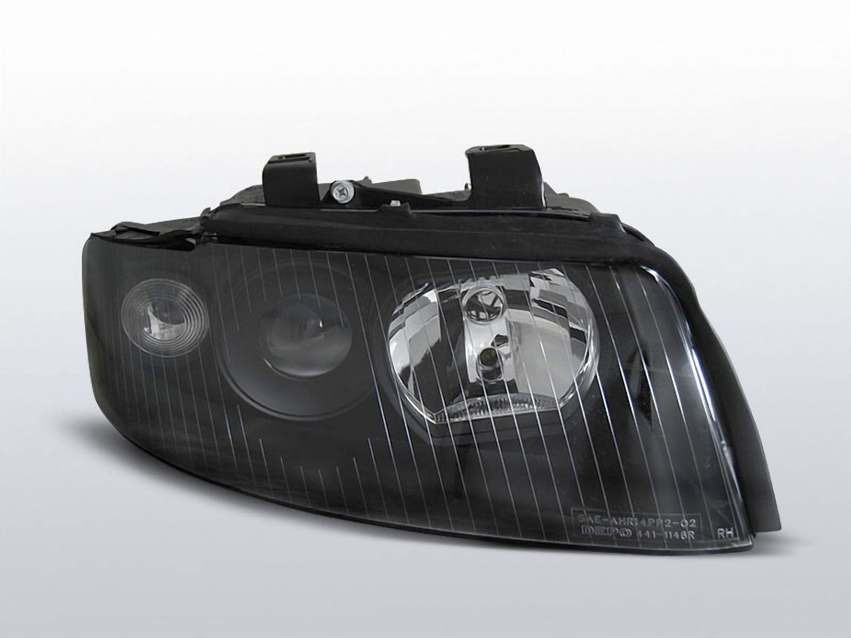 Scheinwerfer Set für Audi A4 B6 8E 10.2000-10.2004 schwarz