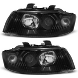 Scheinwerfer Set für Audi A4 B6 8E 10.2000-10.2004 schwarz