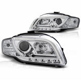 Light Tube LED Tagfahrlicht Scheinwerfer für Audi A4 B7 11/2004-03/2008