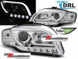 Light Tube LED Tagfahrlicht Scheinwerfer für Audi A4 B7 11/2004-03/2008