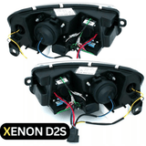 Xenon D2S Scheinwerfer Rückseite mit Kabeln und Vorschaltgeräten für KFZ-Tuning