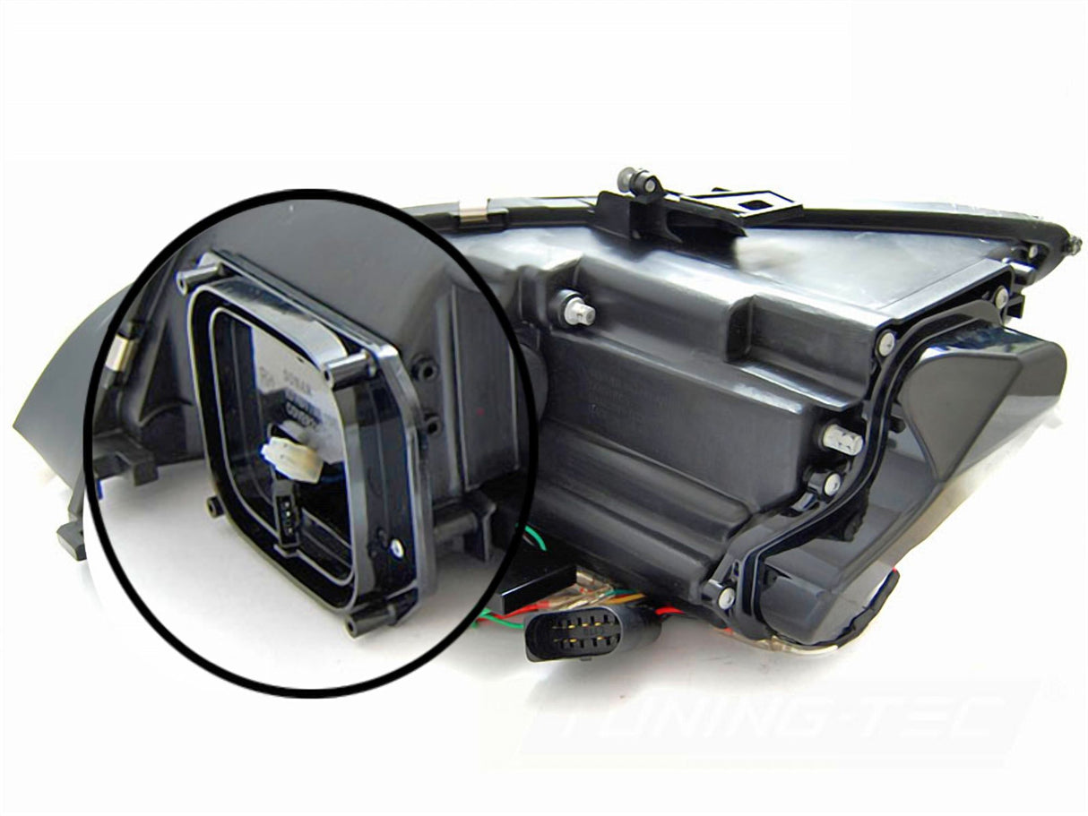 Xenon Led Scheinwerfer dynamische Blinker für Audi TT 8J schwarz 06-10