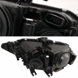 LED Scheinwerfer Set Schwarz für Audi A4 B8 2012–2015 mit Tagfahrlicht & LED Standlicht