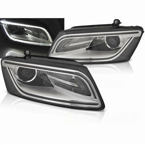 LED Tagfahrlicht Scheinwerfer Set für Audi Q5 8R Facelift August 2012 bis 2017 - CR Tuning