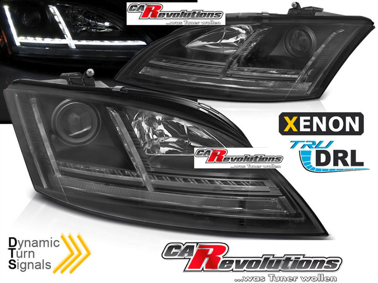 Xenon Led Tagfahrlicht Scheinwerfer dynamische Blinker für Audi TT 8J  06-10