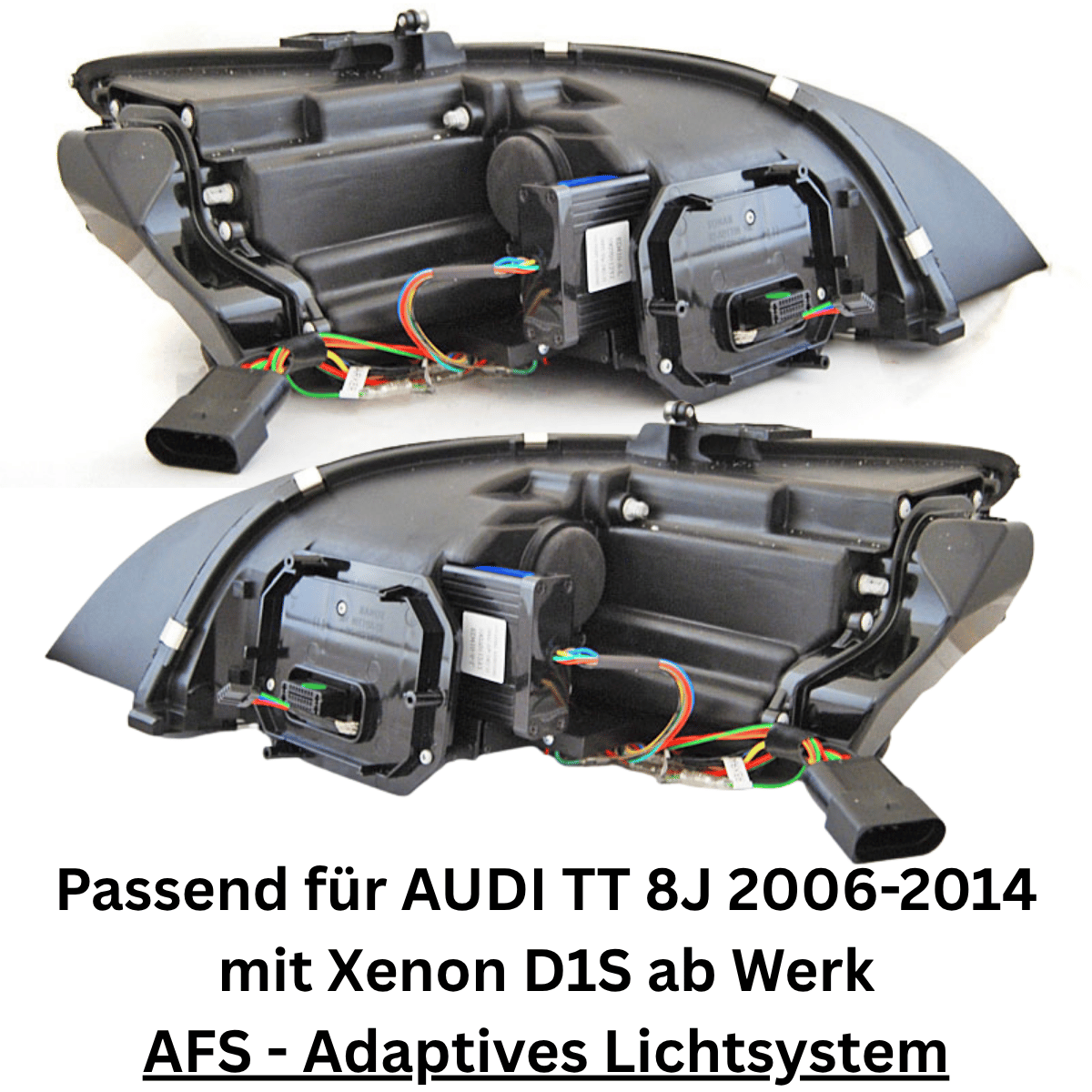 Scheinwerfer links/rechts D1S ab Werk AFS adaptive Lichtsystem für Audi TT 8J Xenon