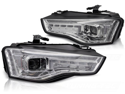 Xenon Scheinwerfer Set Chrom dynamische LED Blinker für Audi A5 8T 2011-2016