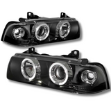 Angel Eyes Scheinwerfer Set schwarz für BMW E36 Coupe Cabrio 12.1990-08.1999