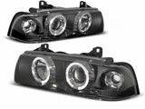 Angel Eyes Scheinwerfer Set schwarz für BMW E36 12.1990-08.1999