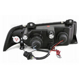 Angel Eyes Scheinwerfer Set schwarz für BMW E36 Coupe Cabrio 12.1990-08.1999