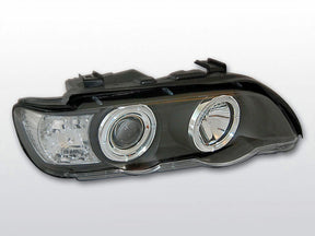 Angel Eyes Scheinwerfer Set in schwarz für BMW X5 E53 09.1999-10.2003 - CR Tuning