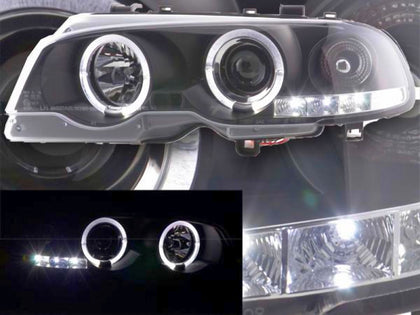 Angel Eyes Scheinwerfer Set für BMW E46 Coupe 04.1999-08.2001