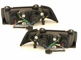 Led Scheinwerfer Set in schwarz für BMW 3er E36 Coupe 12.1990-08.1999