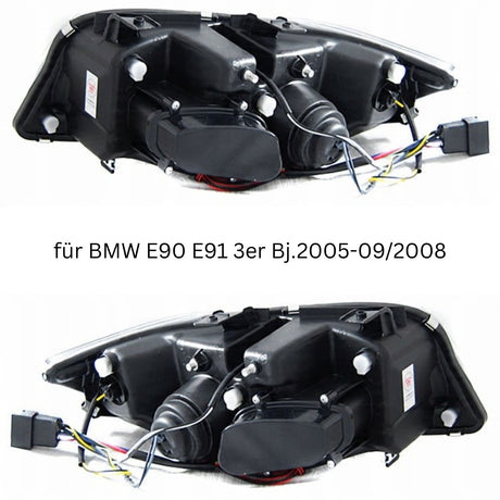 Scheinwerfer Bj. 2005-2008 LED Tuning Rückleuchten Zubehör für BMW E90 E91