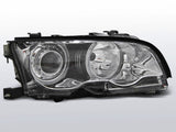 Angel Eyes Scheinwerfer Set chrom für BMW E46 09.01-03.2003 Coupe Cabrio