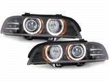 Scheinwerfer für BMW E39 5er 95-2000 LED indicator schwarz