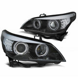 LED Scheinwerfer Set für BMW E60/E61 2003-2007 schwarz