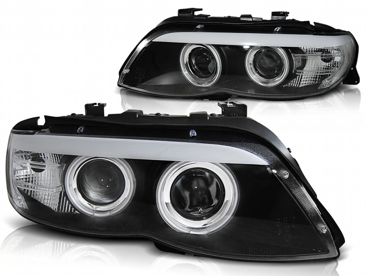 Xenon D2S Scheinwerfer für BMW X5 E53 CCFL Angel Eyes 11.2003 - 2006