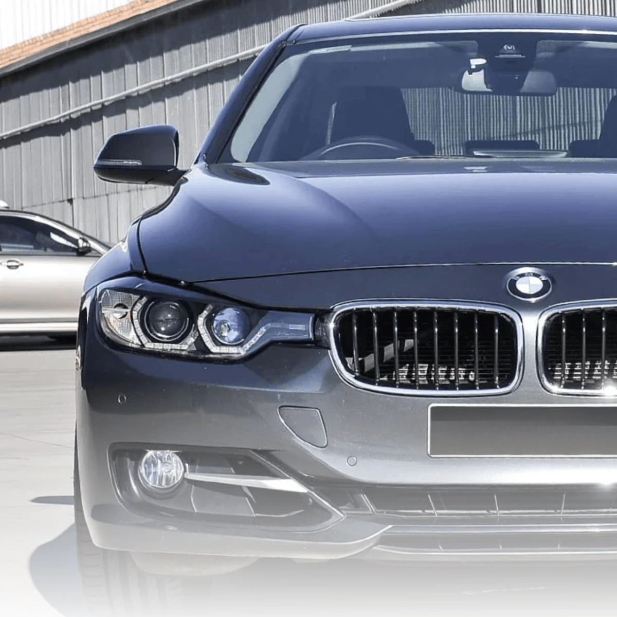 LED Tagfahrlicht Scheinwerfer Set im schwarzen Design für BMW 3er F30 F31 2011–2015