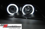 Xenon Scheinwerfer Set CCFL Angel Eyes schwarz für BMW E46 04.2003-2006 Coupe Cabrio