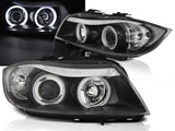 CCFL Angel Eyes Scheinwerfer Set für BMW 3er E90/E91 03.2005-08.2008-