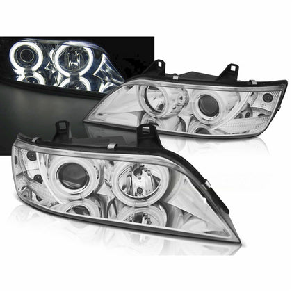 CCFL Angel Eyes Scheinwerfer Set chrom für BMW Z3 01.96-02