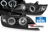 CCFL Angel Eyes Scheinwerfer Set schwarz für BMW Z3 01.1996-2002