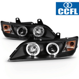 CCFL Angel Eyes Scheinwerfer Set schwarz für BMW Z3 01.1996-2002 | Kratzer