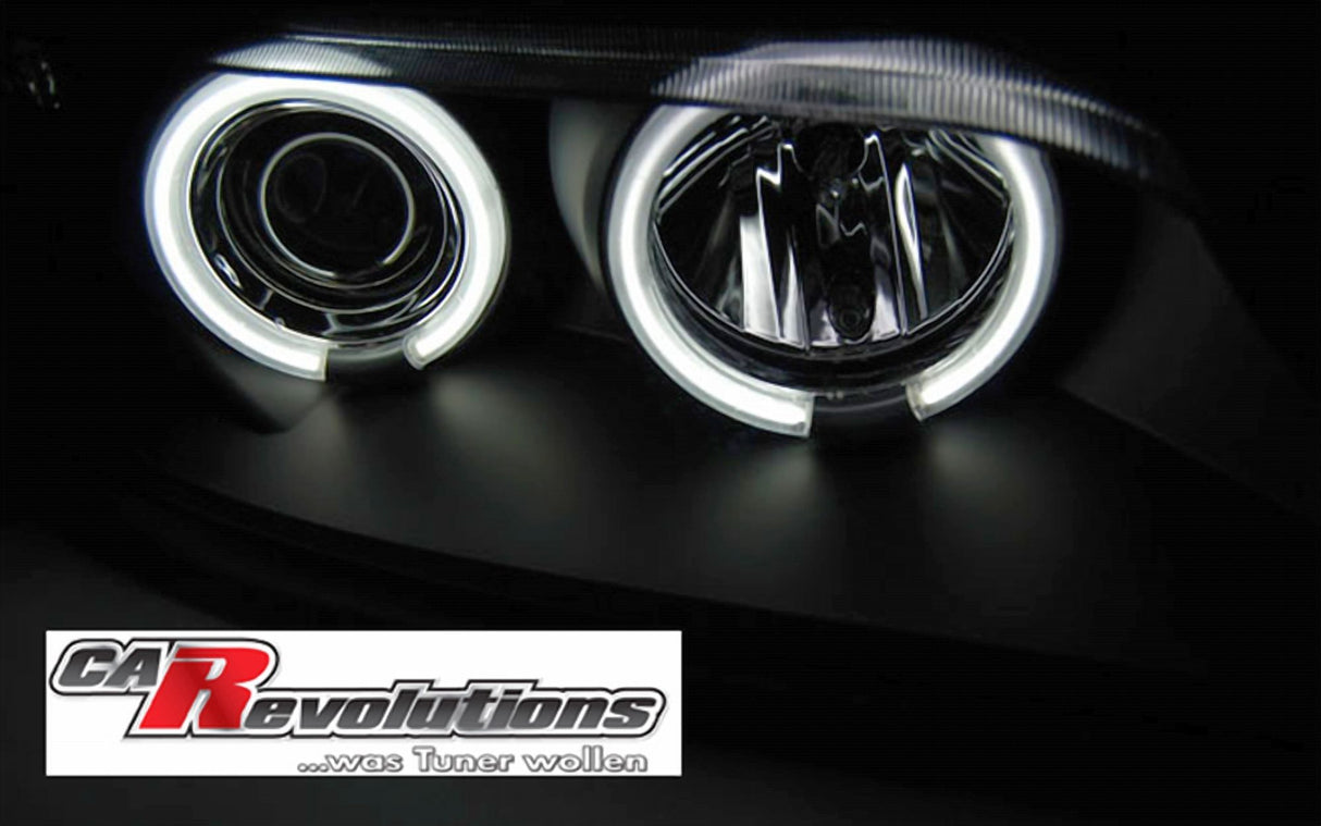 CCFL Angel Eyes Scheinwerfer Set schwarz für BMW Z3 01.1996-2002