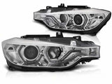LED Scheinwerfer mit Tagfahrlicht Funktion und Kaltlichtoptik für BMW 3er F30 F31