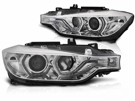 LED Scheinwerfer mit Tagfahrlicht Funktion und Kaltlichtoptik für BMW 3er F30 F31