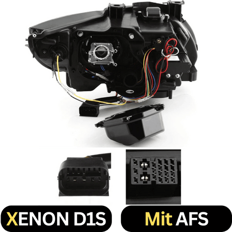 Xenon D1S Scheinwerfer mit AFS Stecker und Kabelbaum für KFZ Tuning