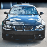 Scheinwerfer LED Tagfahrlicht Frontansicht CR-Tuning für BMW E92 Coupe