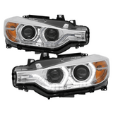 Scheinwerfer LED Tagfahrlicht mit Blinker orange für Tuning für BMW 3er F30 F31