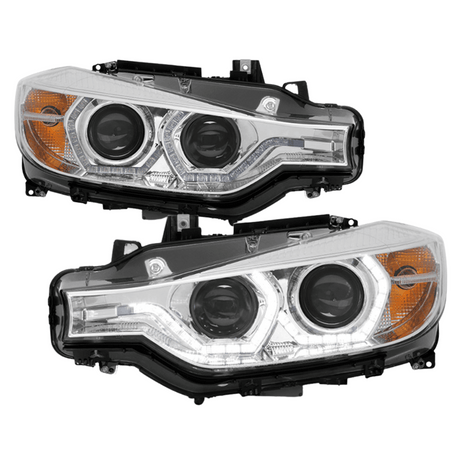 Scheinwerfer LED Tagfahrlicht mit Blinker orange für Tuning für BMW 3er F30 F31