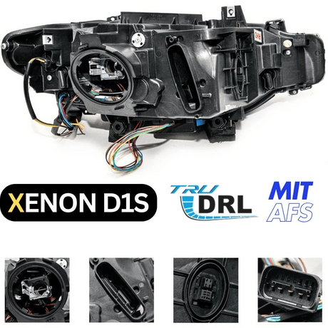 Xenon Scheinwerfer D1S für Audi A4 B8 mit TRU DRL und MIT AFS Technologie, detaillierte Ansichten