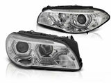 LED Scheinwerfer für BMW 5er E60 E61 mit Klarglas und moderner Optik