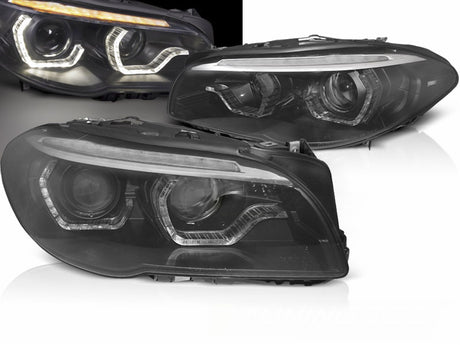 LED Scheinwerfer für BMW 5er E60 E61 mit Tagfahrlicht und Klarglasoptik