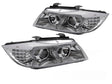 LED Scheinwerfer Set Chrom für BMW 3er E90 E91 2005-2008 Tuning Scheinwerfer