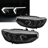 LED Scheinwerfer für BMW 3er F30 F31 mit Tagfahrlicht und Pfeil-Design