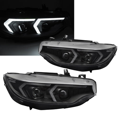 LED Scheinwerfer für BMW 3er F30 F31 mit Tagfahrlicht und Pfeil-Design