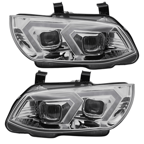 Voll LED Scheinwerfer Set für BMW 3er E92 Coupé & E93 Cabrio 2010–2013 mit LED Tagfahrlicht