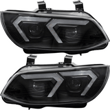 Voll LED Scheinwerfer Set für BMW 3er E92 Coupé & E93 Cabrio 2010–2013 mit LED Tagfahrlicht