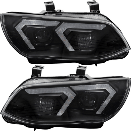 Voll LED Scheinwerfer Set für BMW 3er E92 Coupé & E93 Cabrio 2010–2013 mit LED Tagfahrlicht