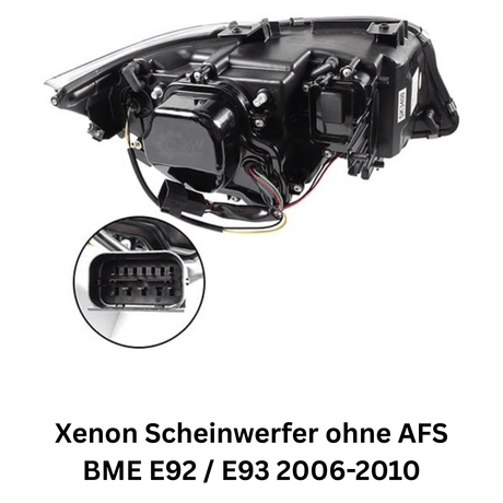 3D Angel Eyes Xenon Scheinwerfer Set für BMW 3er E92 Coupé 06–10 & E93 Cabrio 07–10 - CR Tuning