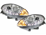 Led Scheinwerfer Set in chrom für Fiat Bravo 07-15