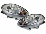 Led Scheinwerfer Set in chrom für Fiat Bravo 07-15