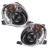 Scheinwerfer schwarz Set L+R mit LED Tagfahrlicht für 2007-2015 für Fiat 500 312