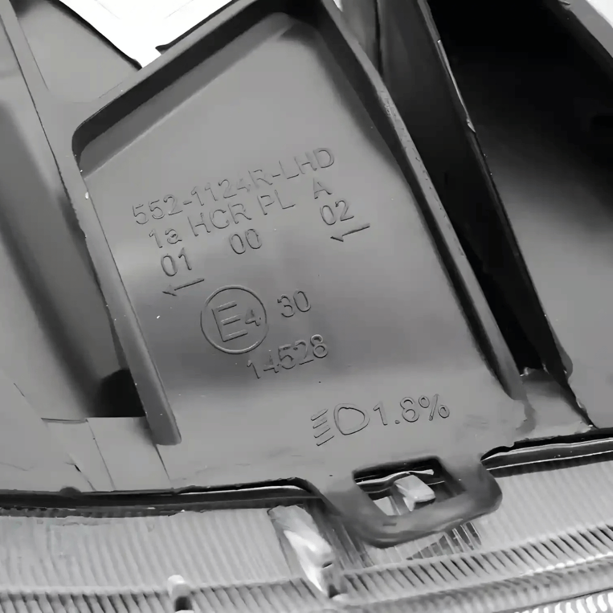 Schwarze Scheinwerfer Set für Fiat Ducato Citroen Jumper Peugeot Boxer 2010-2014 - CR Tuning